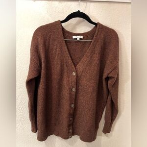 Madewell Rich Brown Knit Sweater